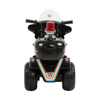 Children's Electric Ride-on Motorcycle (Black) Rechargeable, Up To 1Hr