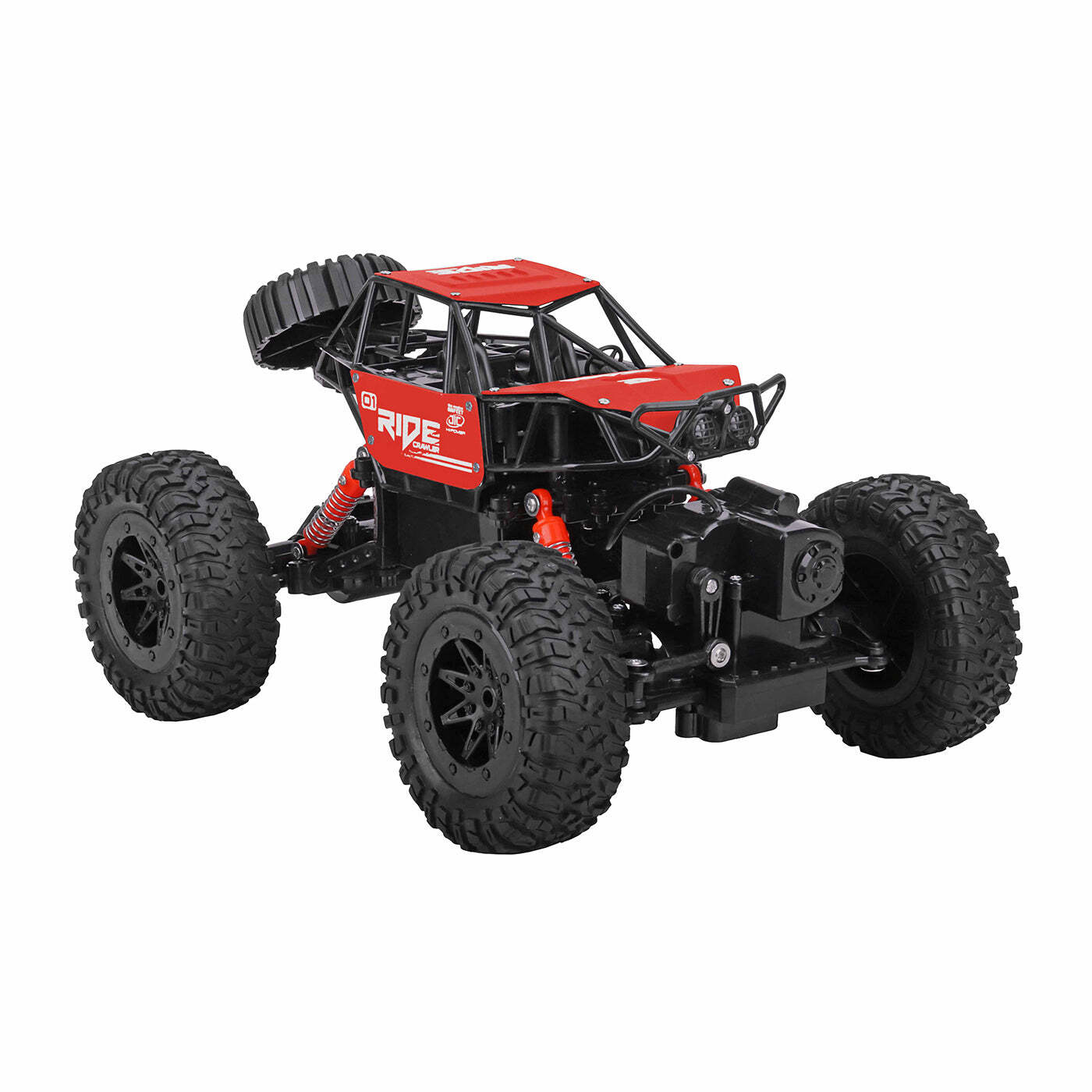 Remote Control Waterproof Amphibious Car (Red) - For All Terrains Main image