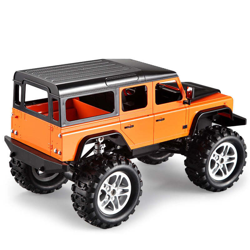 Remote Control Land Rover Rock Crawler (Orange), Model Toy Car Secondary image