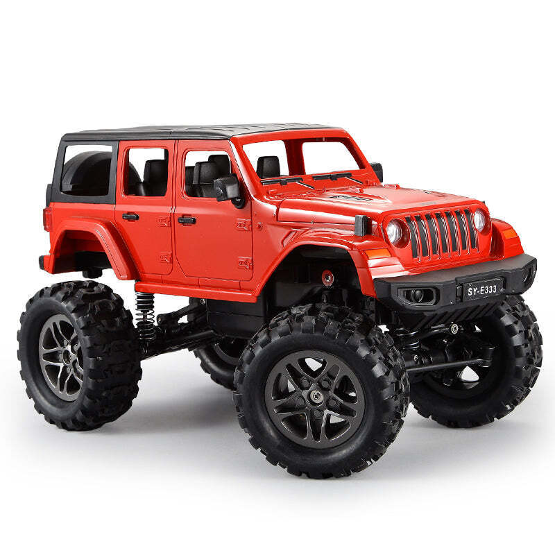Remote Control Jeep Rock Crawler (Red), Model Toy Car Main image