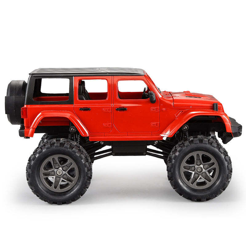 Remote Control Jeep Rock Crawler (Red), Model Toy Car Secondary image