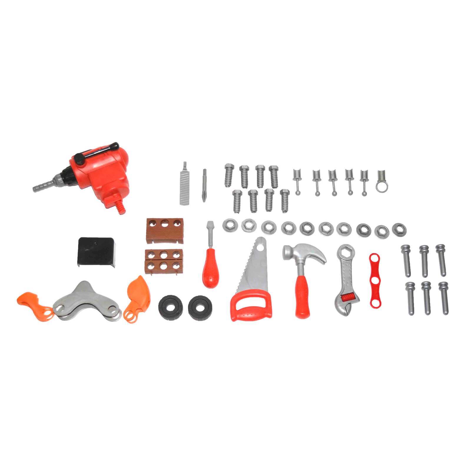 Children's Tool Workbench Playset w/ Toy Tools & Accessories Secondary image