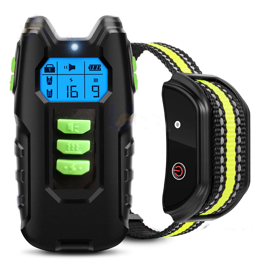 Electric Pet Dog Training Anti Bark Collar Sound Vibrate Auto  Rechargeable NEW Secondary image