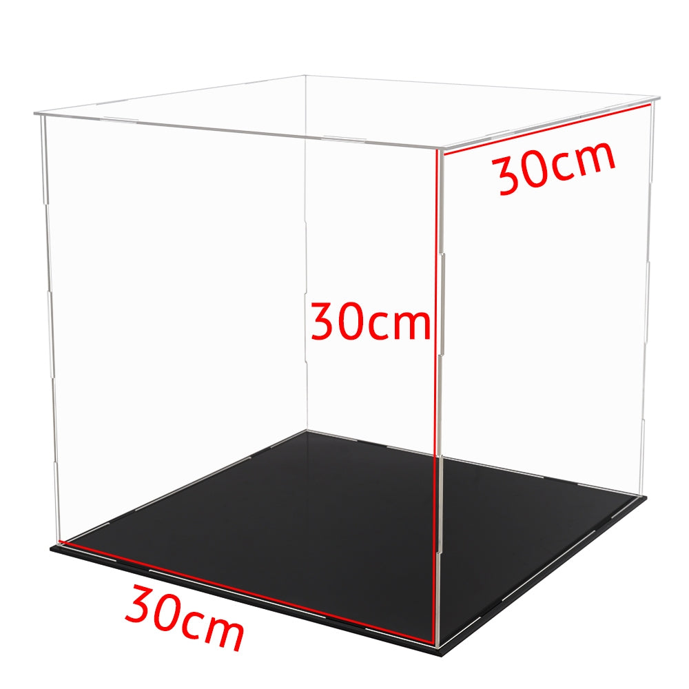 30x30x30CM Acrylic Display Case Dustproof Box Action Figure Model Car Collection Main image