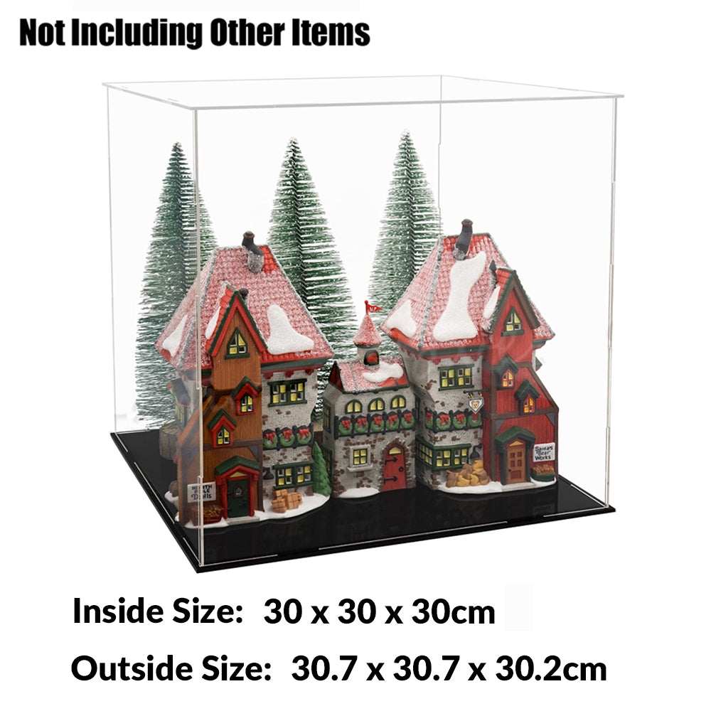 30x30x30CM Acrylic Display Case Dustproof Box Action Figure Model Car Collection Secondary image