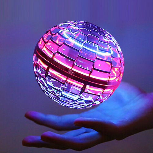 2pcs PURPLE Flying Ball Mini Hand UFO Toys Drone Helicopter Hover Quadcopter Kids Toys Gifts Secondary image