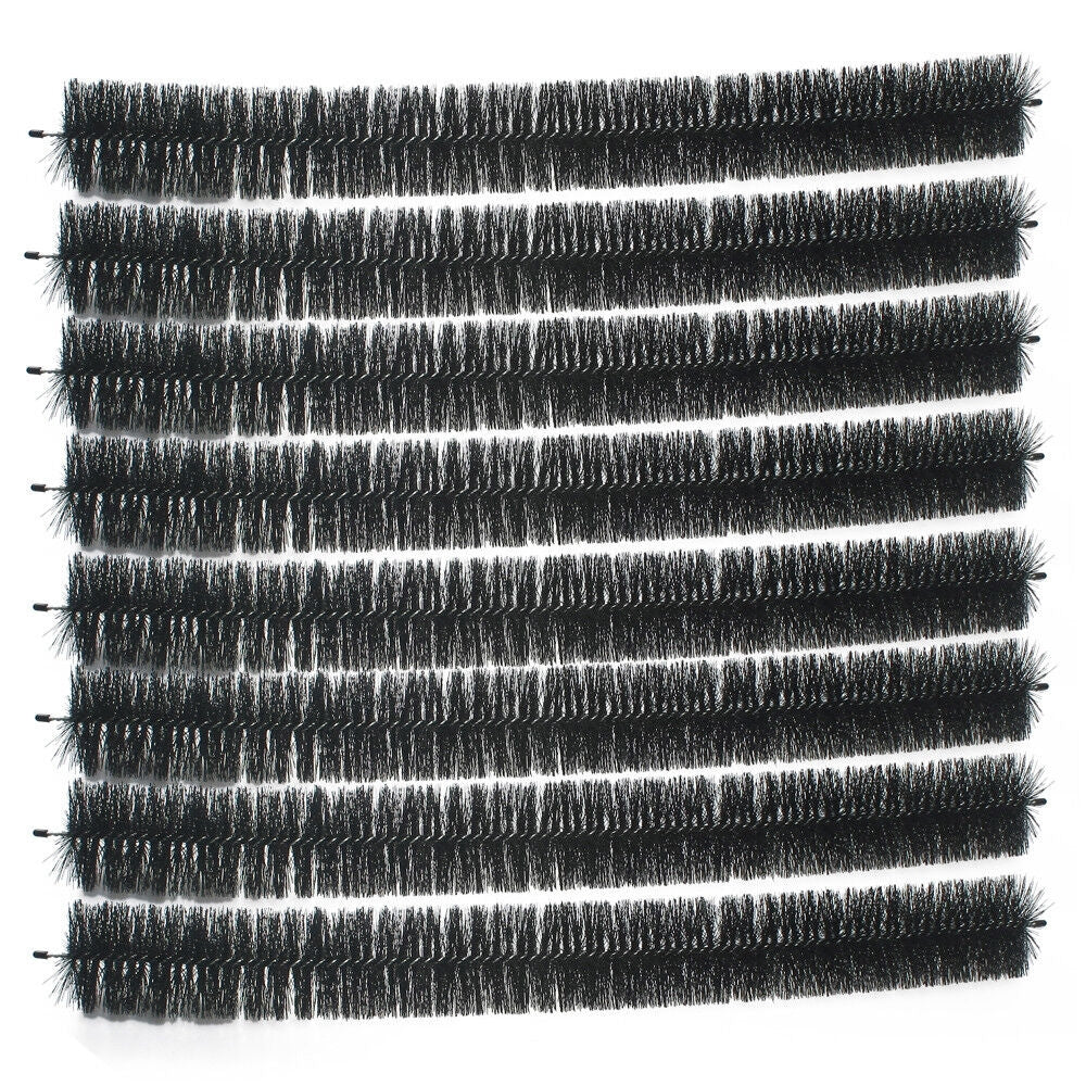 24Pcs 92x10cm Heavy Duty Gutter Brush Guard Length Leaf Twigs Filter Home Garden Main image