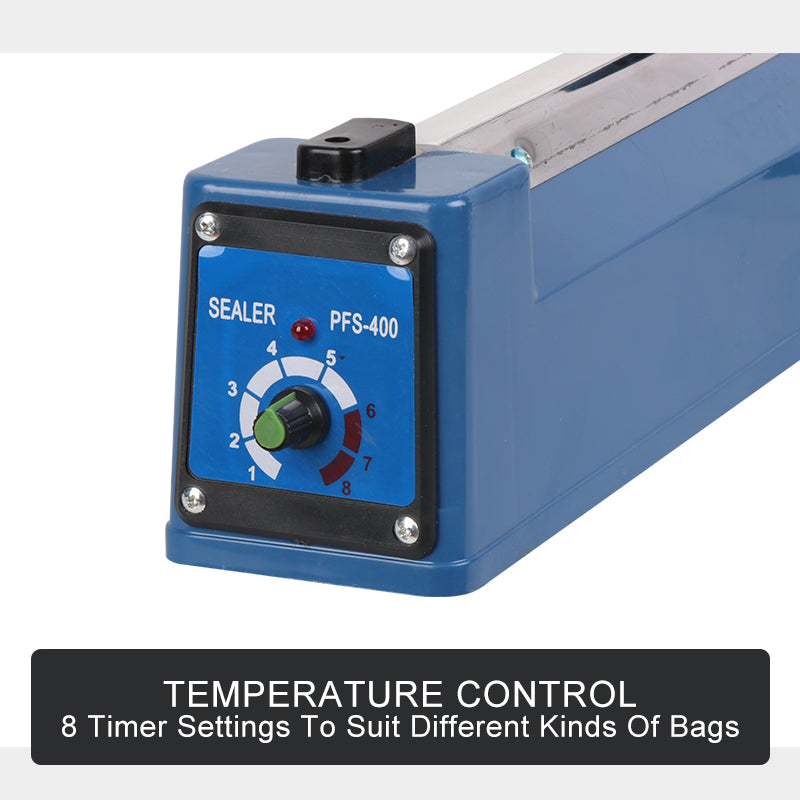400mm Electric Heat Sealer Sealing Machine Impulse Plastic Poly Bag AU PLUG Secondary image