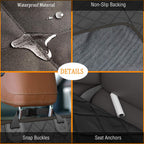 Premium Waterproof Pet Cat Dog Back Car Seat Cover Hammock Nonslip Protector Mat
