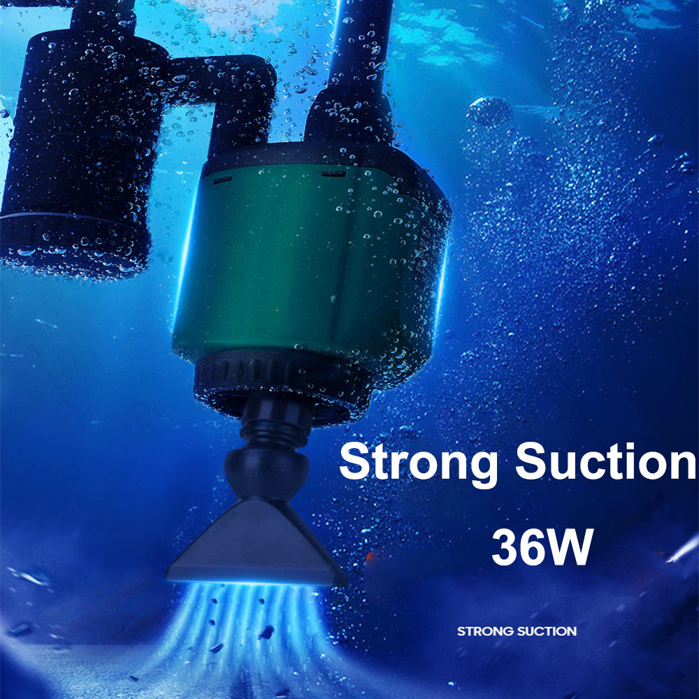 2000L/H 36W Aquarium Tool Electric Fish Tank Pump Water Changer Sand Washer AU Secondary image