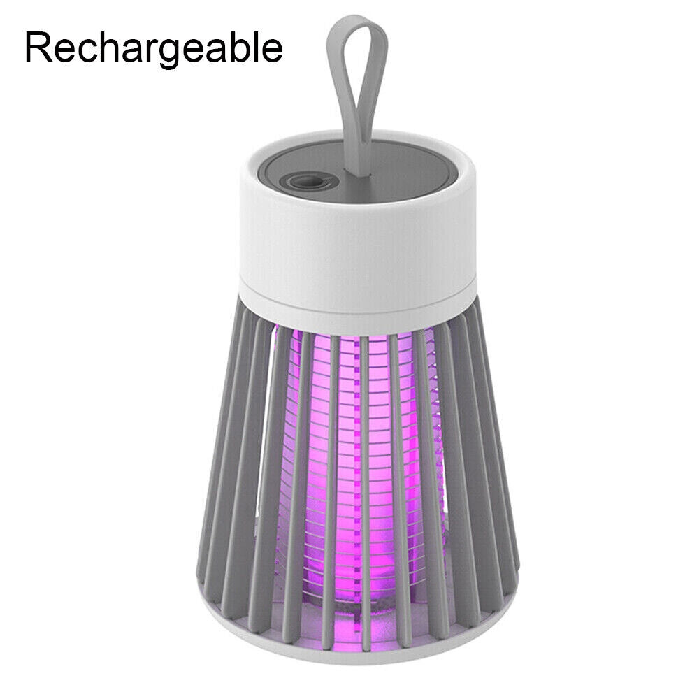 Electric Mosquito Killer Lamp Rechargeable Insect Catcher Fly Bug Zapper Trap LED UV Mozzie Main image
