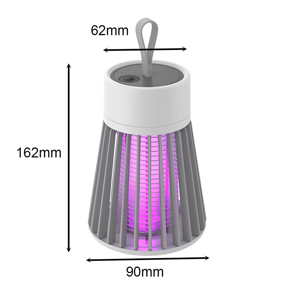 Electric Mosquito Killer Lamp Rechargeable Insect Catcher Fly Bug Zapper Trap LED UV Mozzie Secondary image