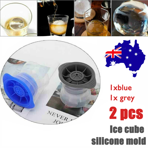2pcs Silicone Ice Ball Mold Sphere Cube Maker Mould Jelly Whiskey Cocktail Main image