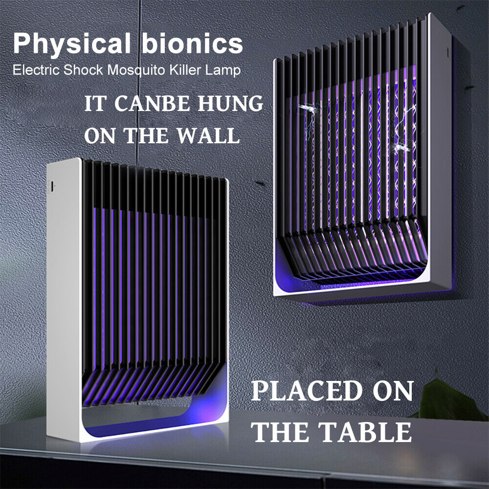 Electric Mosquito Killer Lamp Insect Catcher Fly Bug Zapper Trap LED UV Mozzie Main image