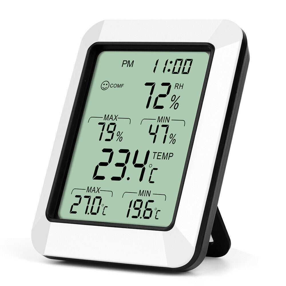 2024 Digital LCD Humidity Meter Indoor Hygrometer Thermometer Temperature NEW Secondary image