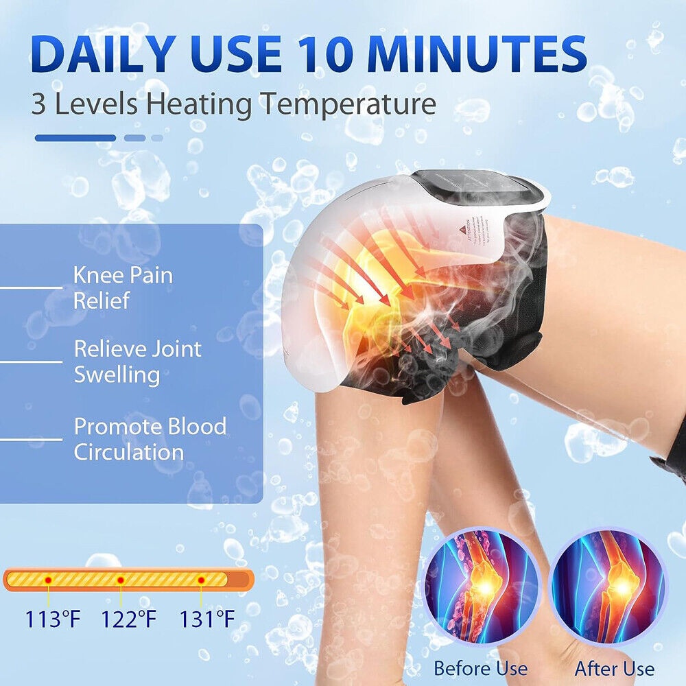 Electric Smart Knee Massager Infrared Heating Therapy Machine Elbow Pain Relief Secondary image