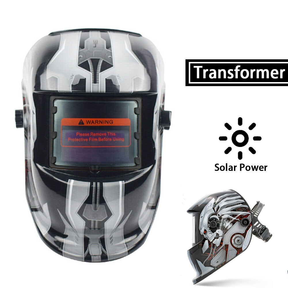 Transformer Solar Welding Helmet Auto Darkening Welder Soldering Lens ARC TIG MIG MAG Mask Main image