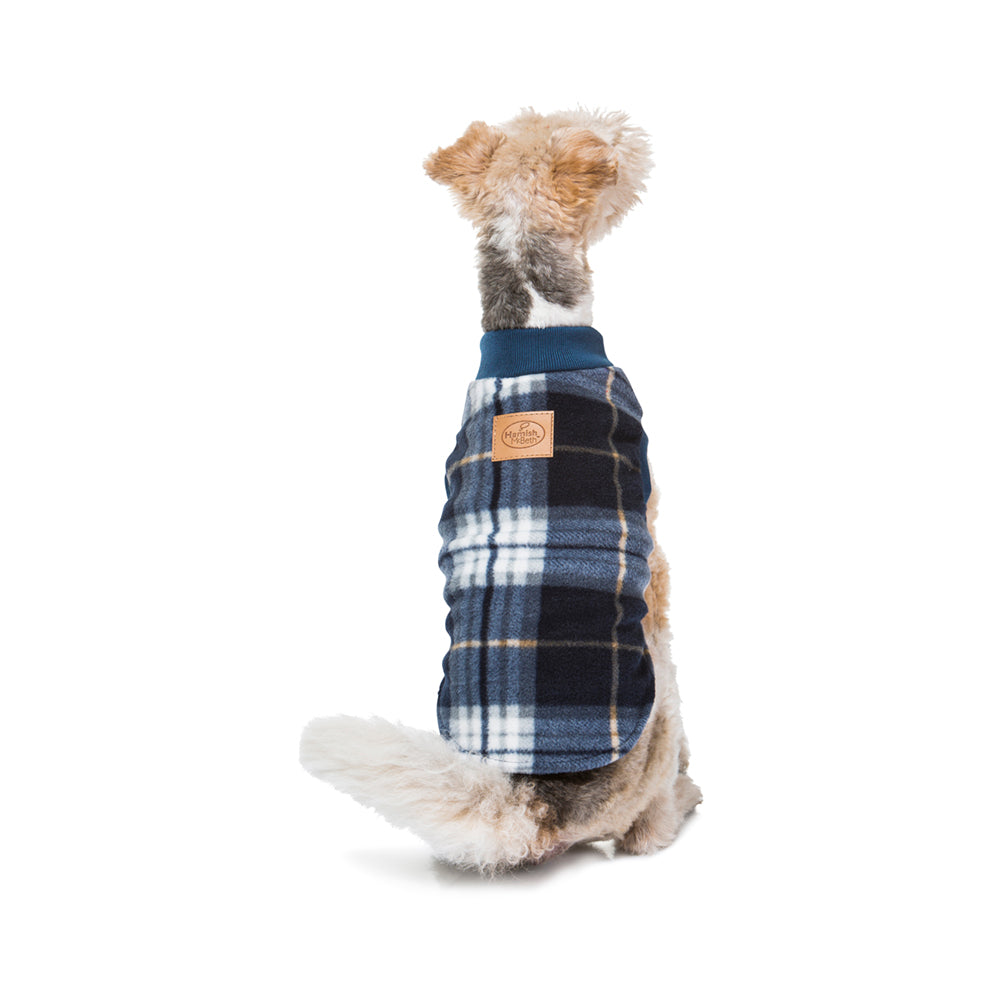Blue Tartan Dog Pyjamas 5-cm Main image