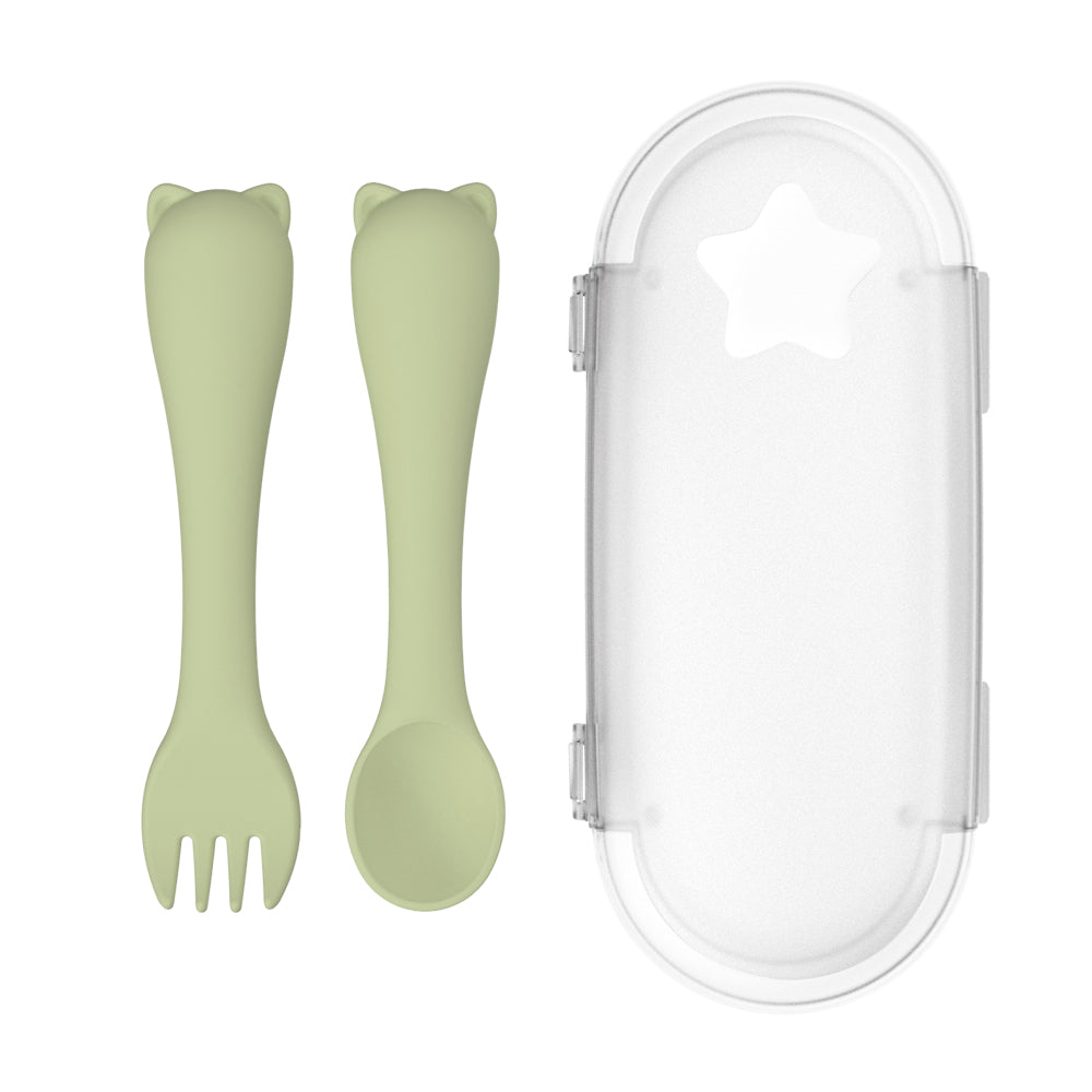 Remi Cutlery Set - Avocado Cream Main image