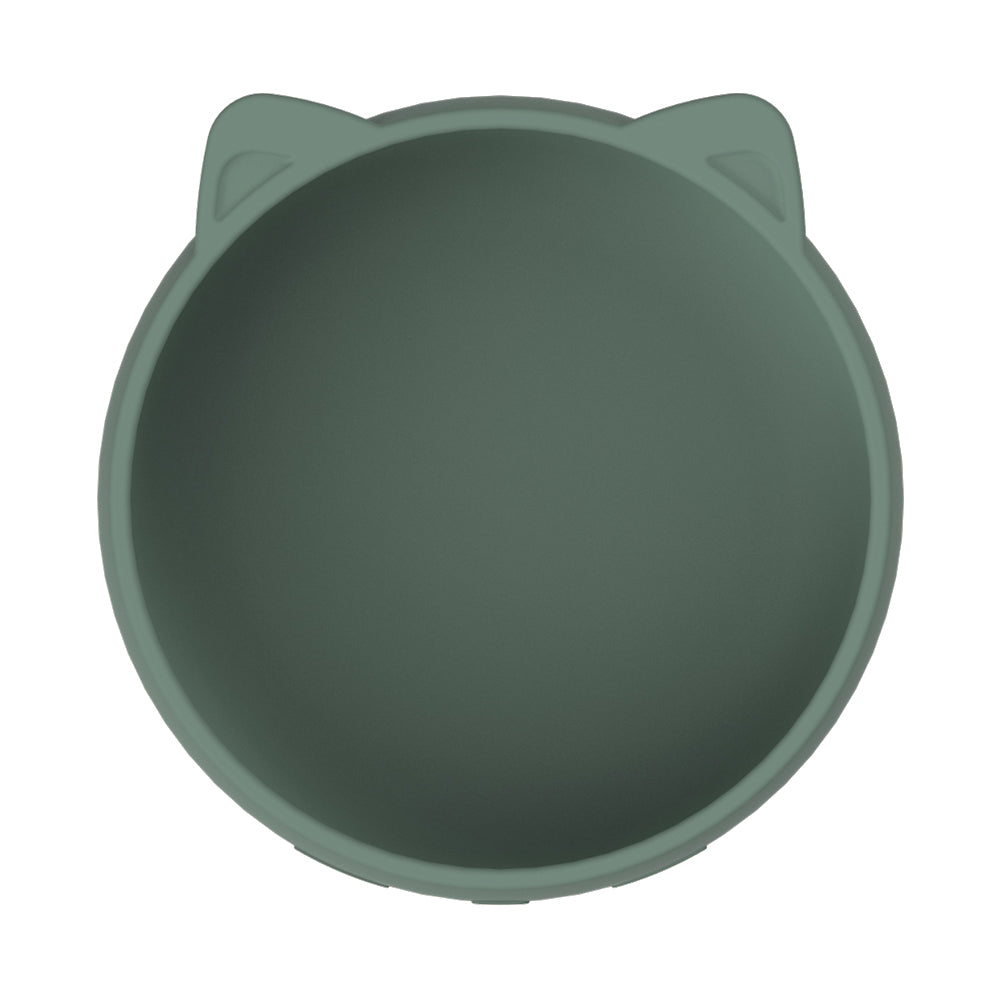 Riley Silicone Bowl -Olive Green Secondary image