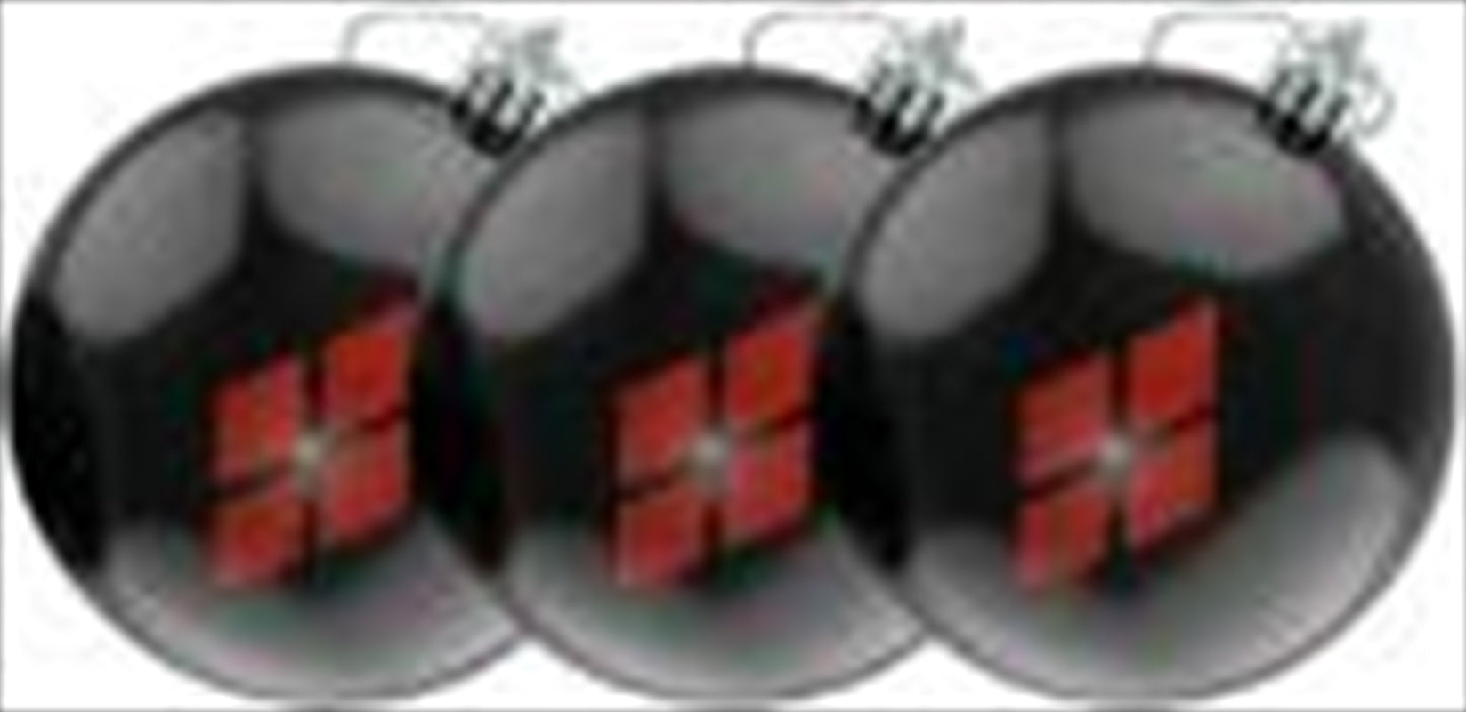 Diamond Christmas Bauble 3pk Main image
