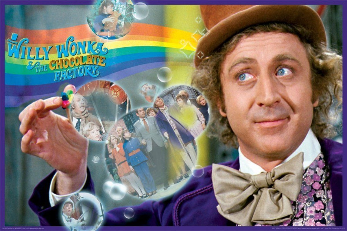 Willy Wonka - Rainbow Poster Main image
