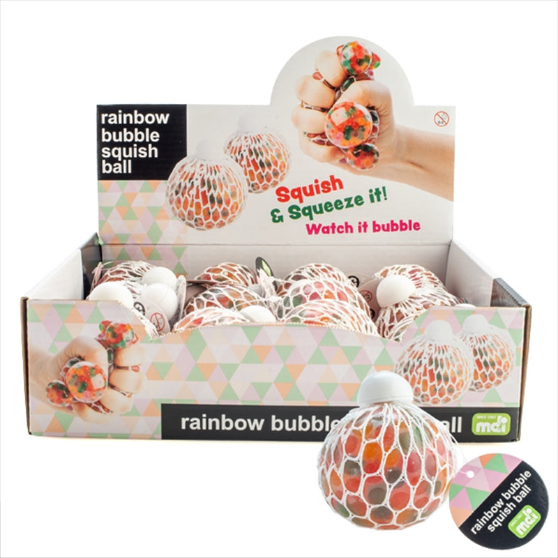 Rainbow Bubble Squish Ball Main image
