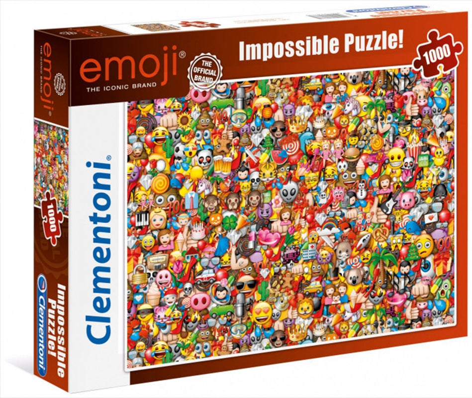 Clementoni Puzzle Emoji Impossible Puzzle 1000 Pieces Main image