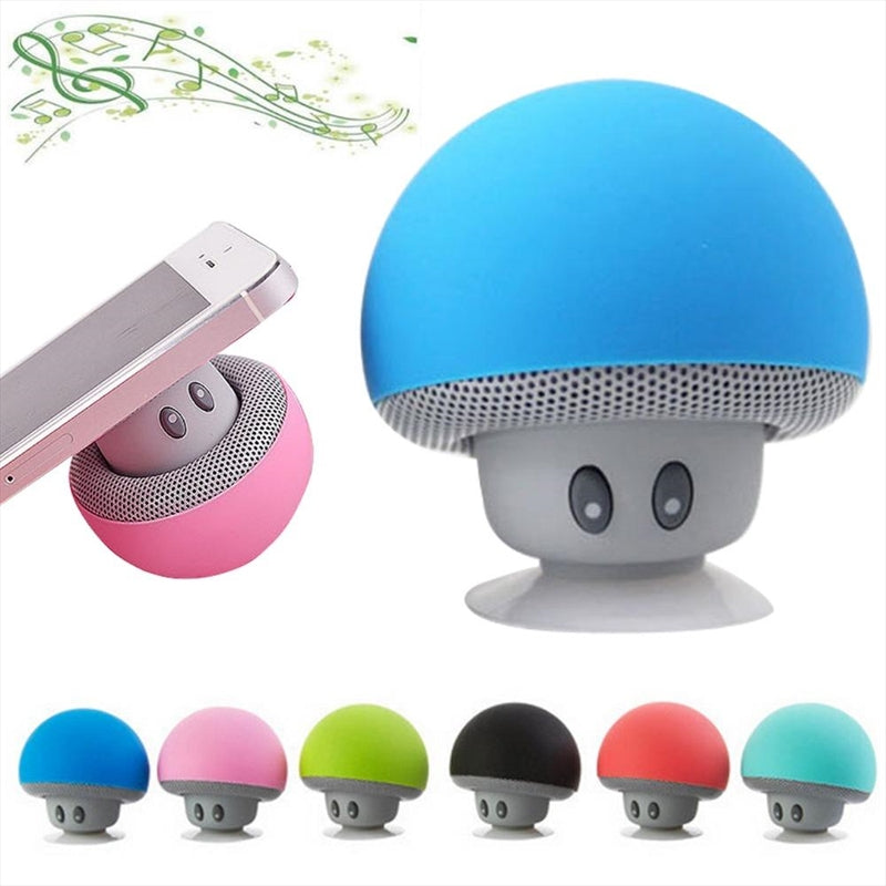 Mini Mushroom Bluetooth Speaker & Phone Stand Main image