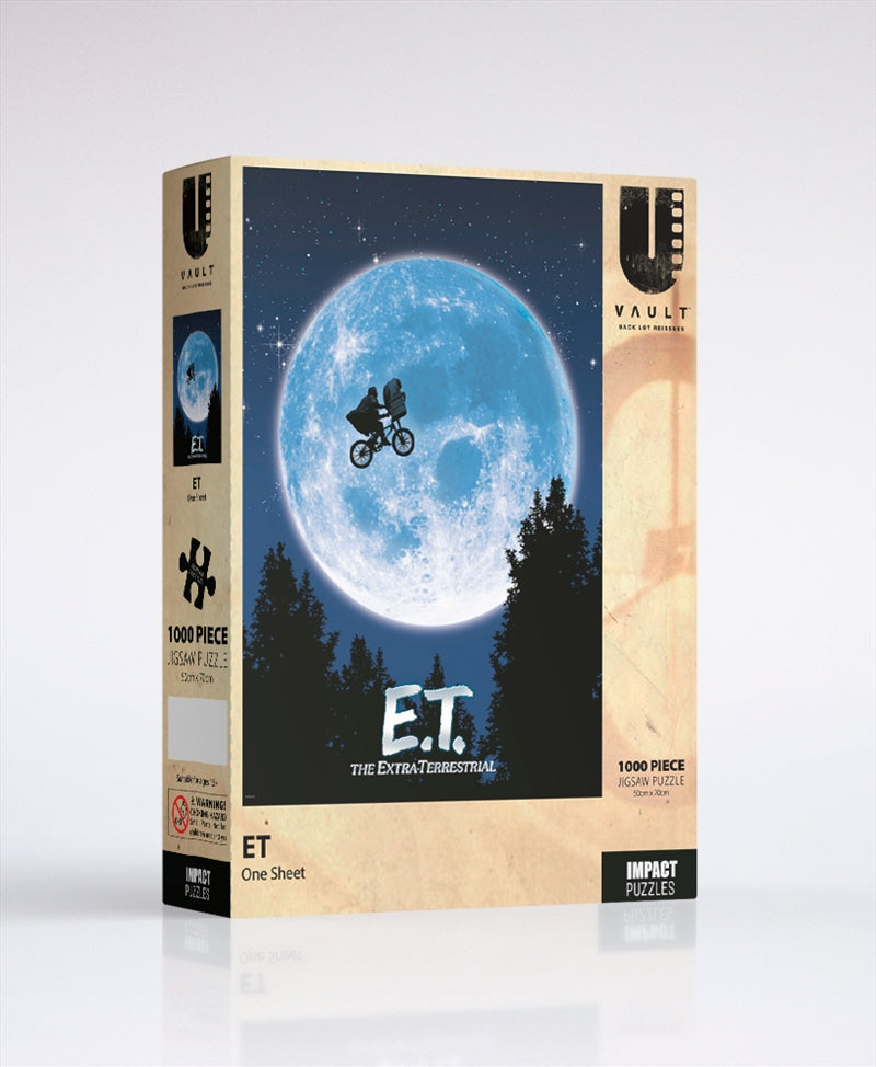E.T. Moon Shadow 1000 Puzzle Jigsaw Main image