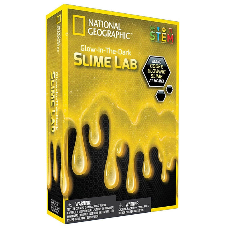 Glow in the Dark Slime Lab ? Yellow Main image