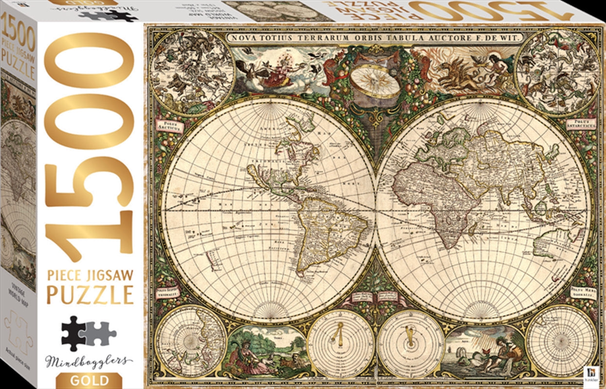 Vintage World Map Main image