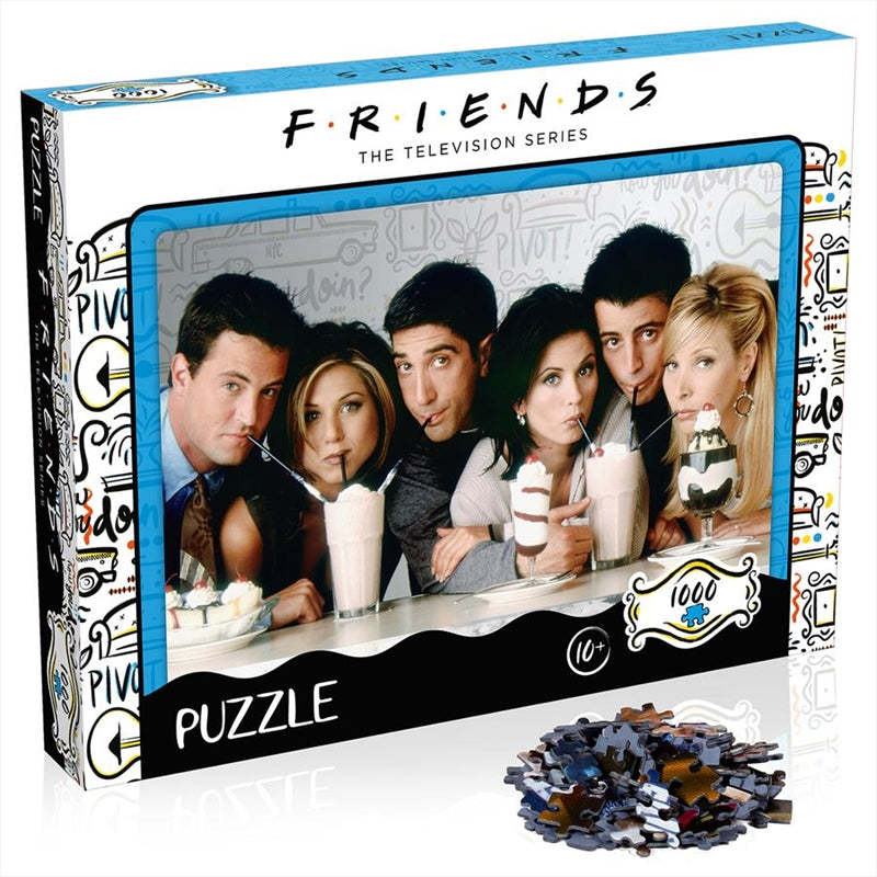 Friends Milkshake 1000 Piece Puzzle Main image