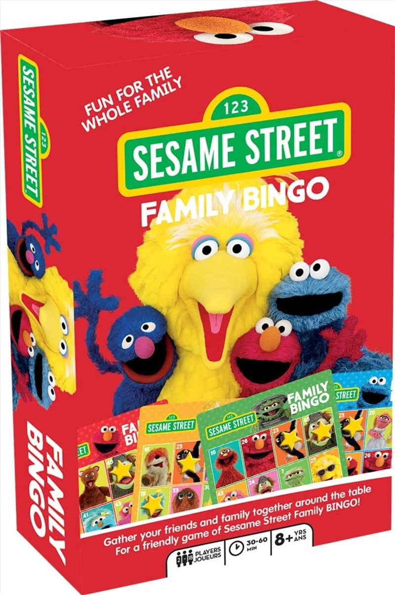 Family Bingo - Sesame Street Main image