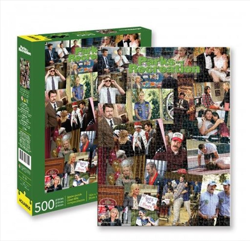 Parks And Recreation Collage 500 Piece Puzzle Main image
