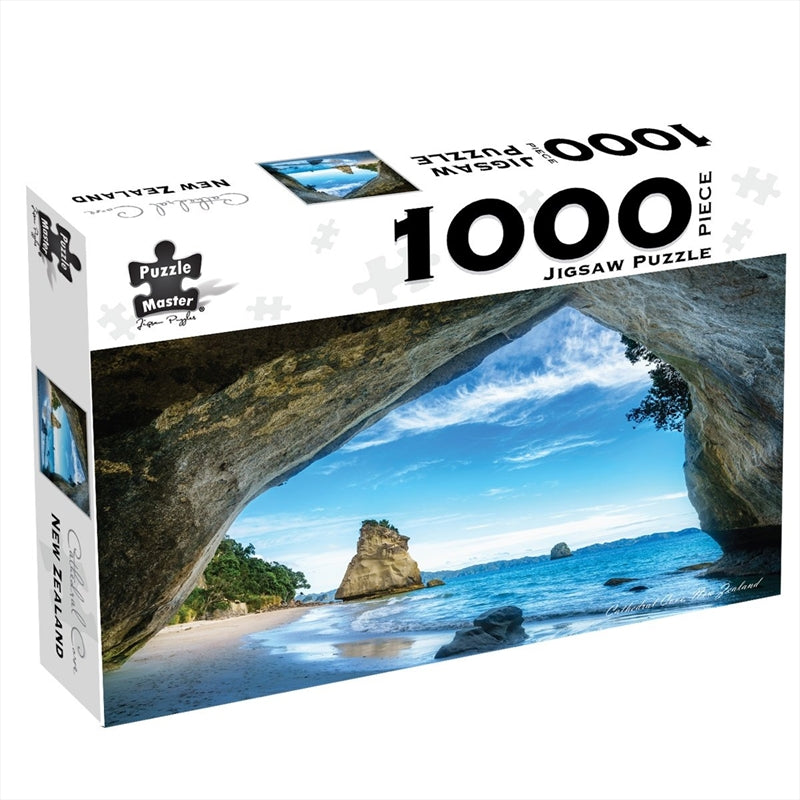 Cathedral Cove New Zealand 1000 Piece Jigsaw Puzzle Main image