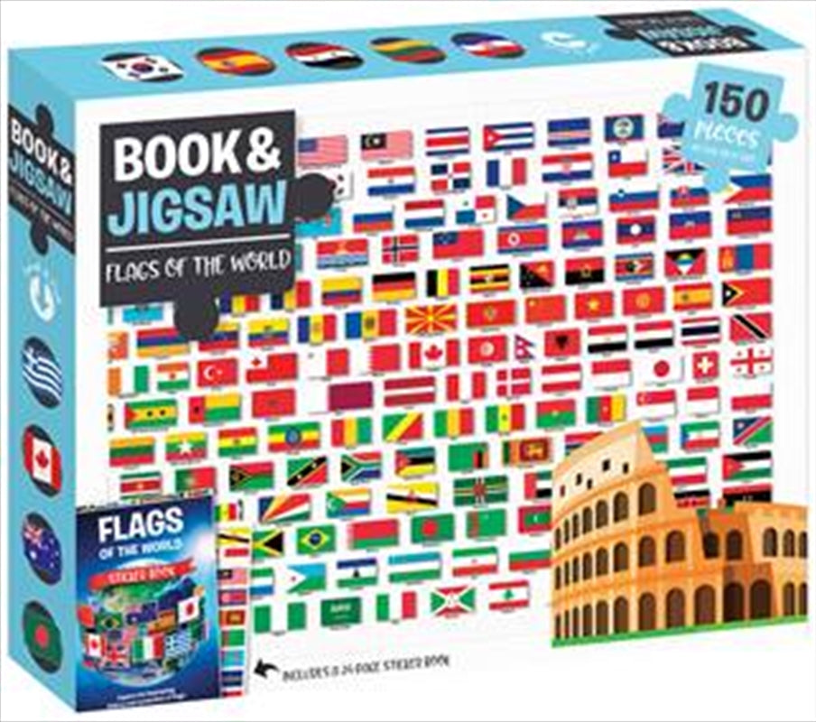 Flags Of The World 150 Piece Jigsaw Puzzle Main image