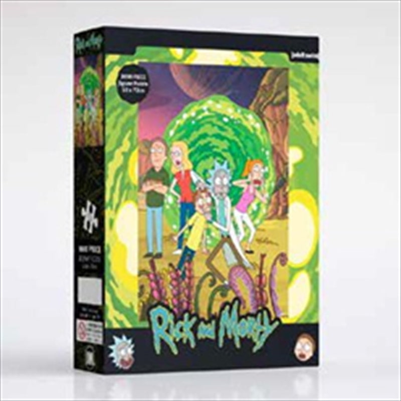 Rick And Morty The Portal - 1000 Piece Puzzle Main image