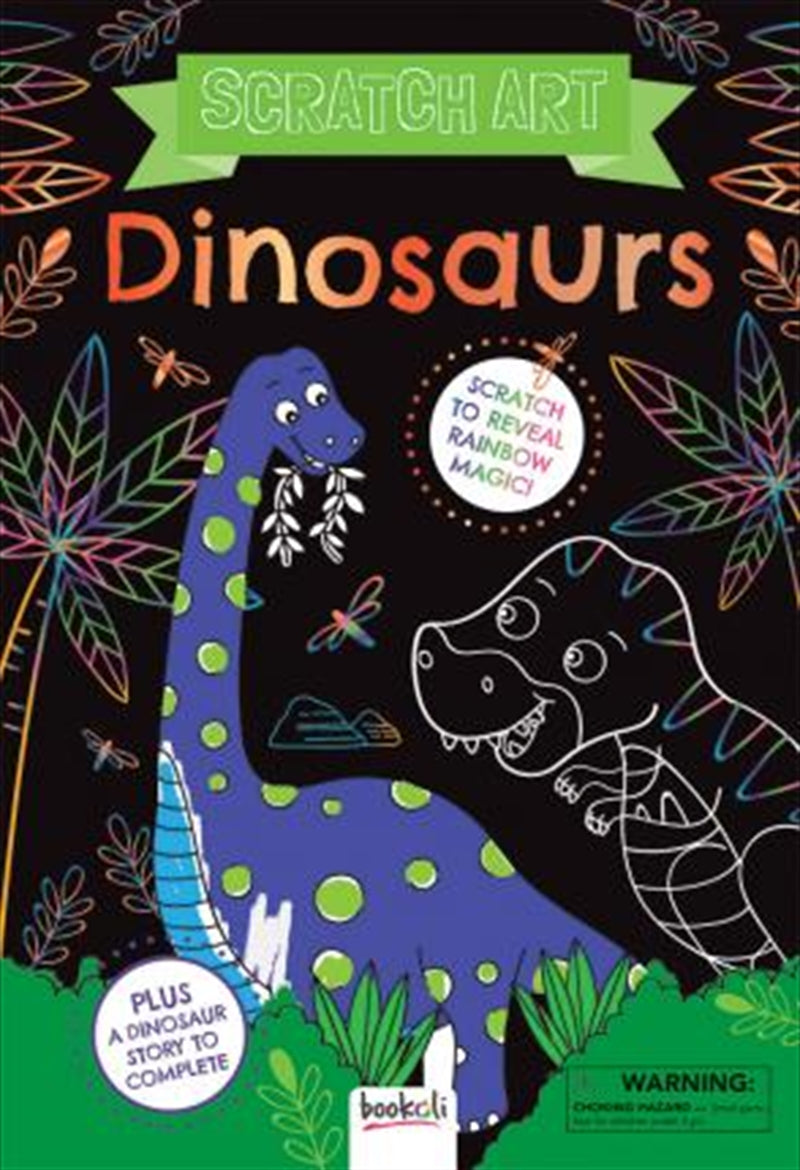 Scratch Art Dinosaurs Main image