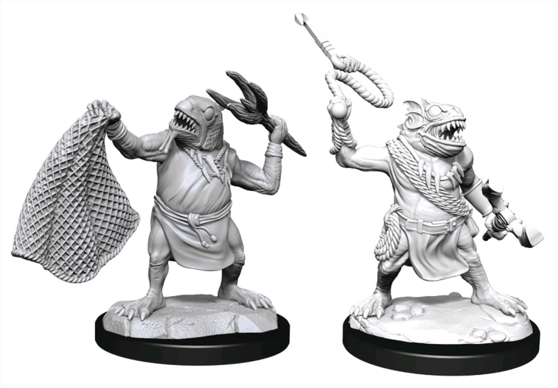 Dungeons & Dragons - Nolzur's Marvelous Unpainted Miniatures: Kuo-Toa & Kuo-Toa Whip Main image