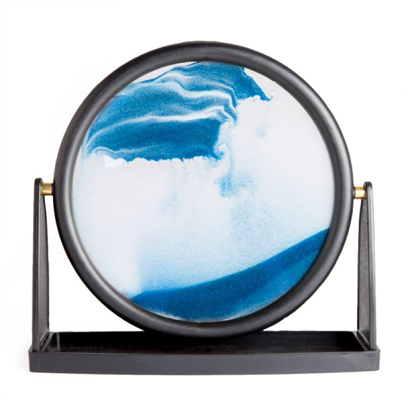 Round Blue Sand Art Main image