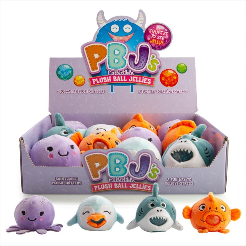 Sea Animal Plush Ball Jellies (SELECTED AT RANDOM) Main image