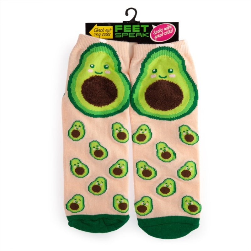 Avocado Feet Speak Socks Main image