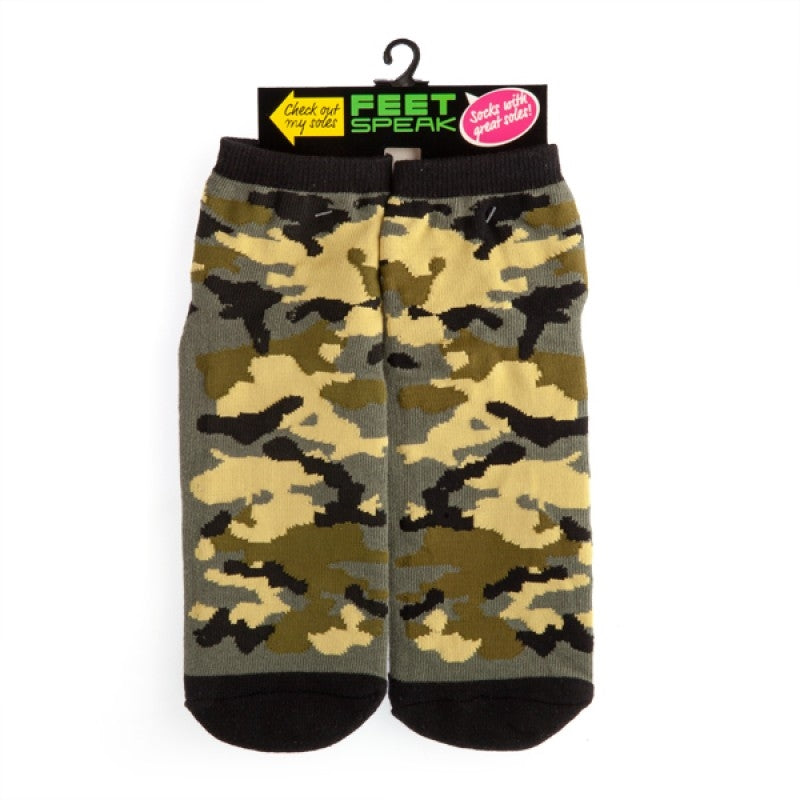 Camo Feet Speak Socks Main image