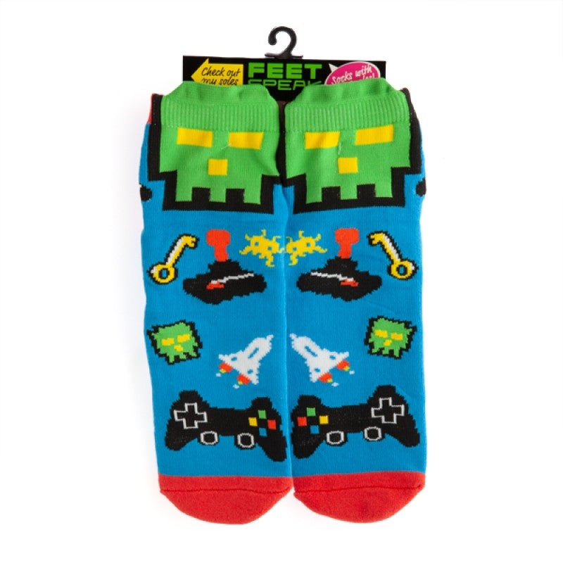Gamer Feet Speak Socks Main image
