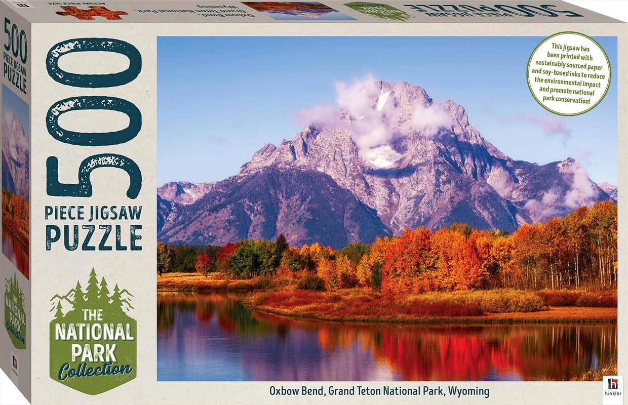 National Park Collection - Grand Teton, Wyoming 500 Piece Puzzle Main image