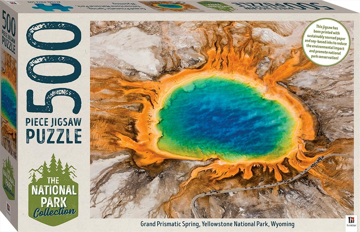 National Park Collection Jigsaw - Yellowstone, Wyoming  500 Piece Puzzle Main image