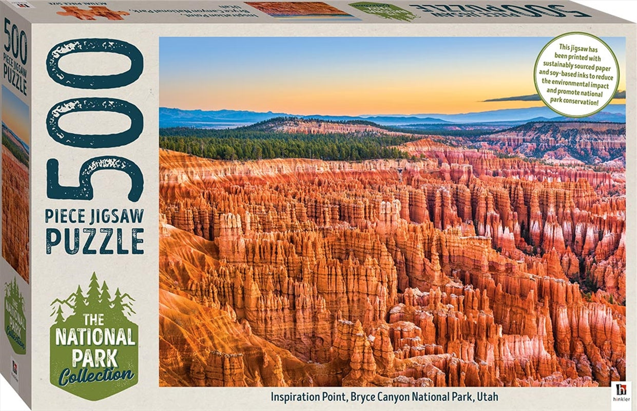 National Park Collection Jigsaw: Bryce Canyon, Utah 500 Piece Puzzle Main image