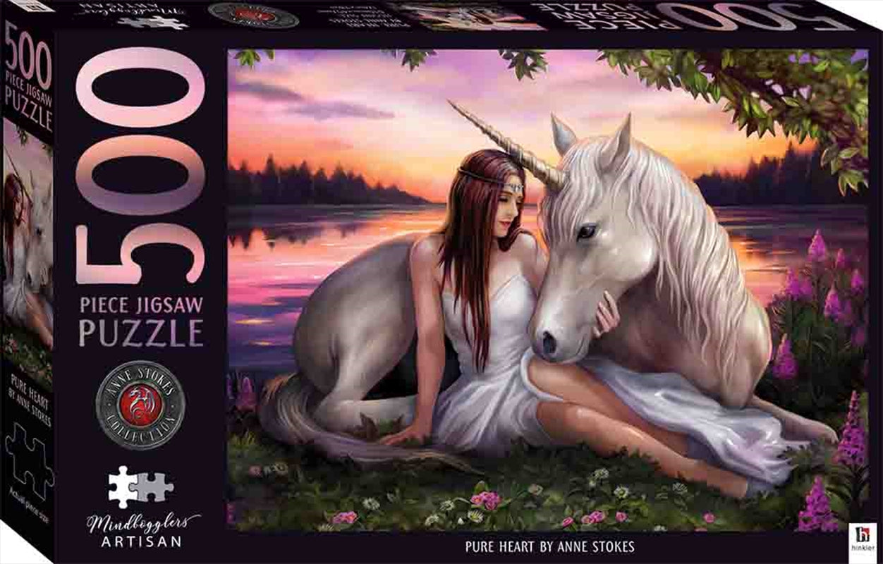 Mindbogglers Artisan Jigsaw: Pure Heart 500 Piece Puzzle Main image
