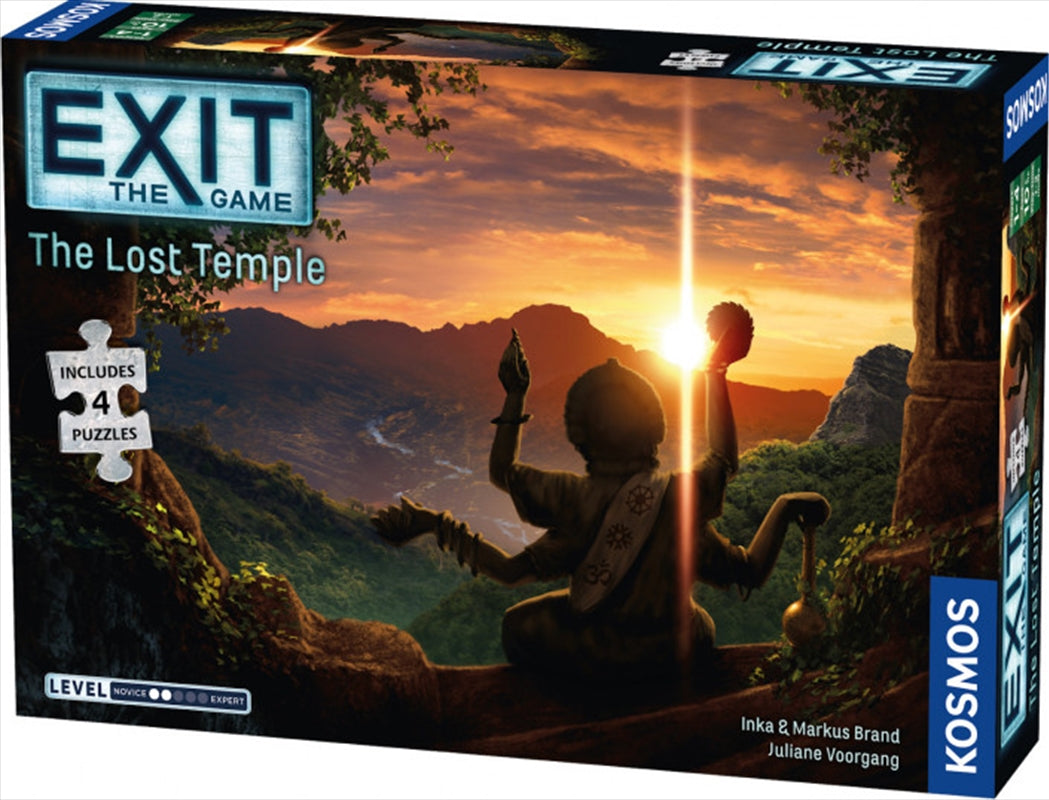 Exit the Game Lost Temple (Jigsaw Puzzle and Game) Main image